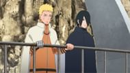 Naruto and Sasuke as seen in Boruto (image via Pierrot)